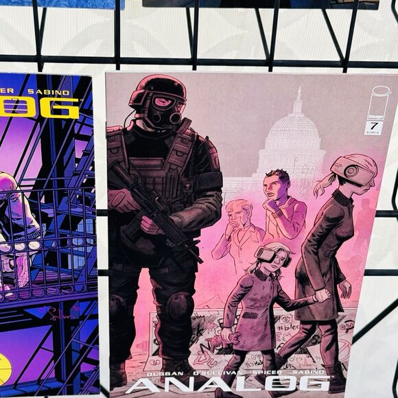 Analog 6-8 & TPB Volume 1 Lot Image - Picture 6 of 6